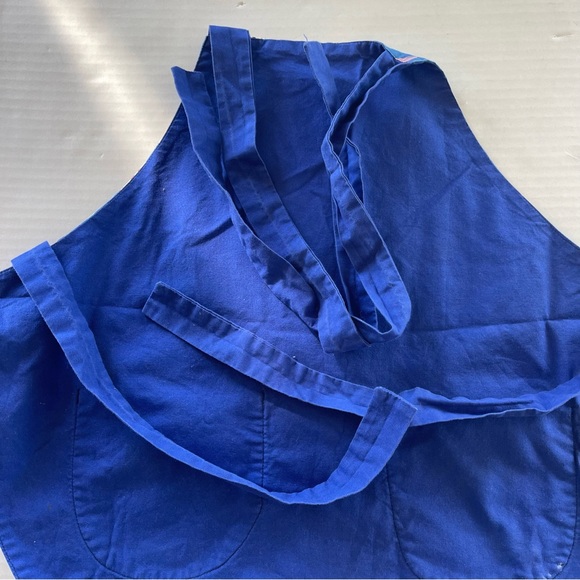 Lolo Stich Child Apron Adjustable Reversible 2 Pocket Lined. - Picture 5 of 6